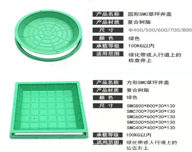 射阳树脂复合种植井盖展示